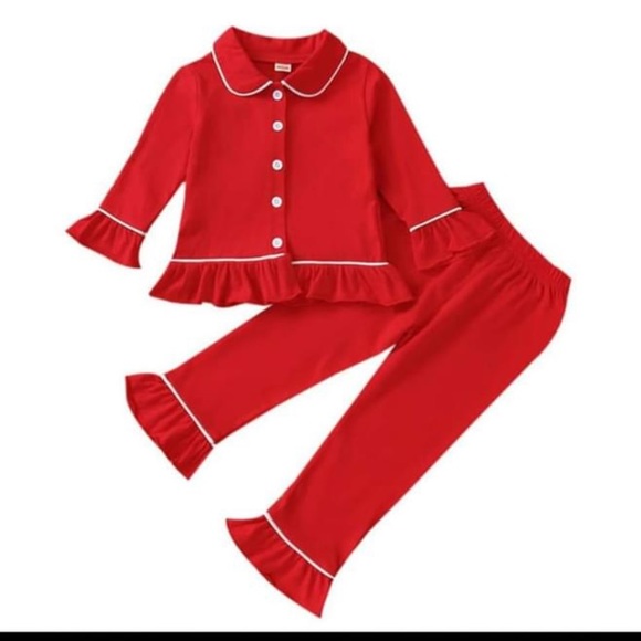 2t Girls Christmas Pajamas New without Tags - Picture 1 of 2